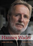 HANNES WADER - Lieder 2000-2005: Noten & Texte