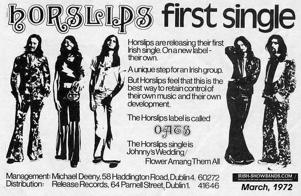 Horslips First Single, März 1972
