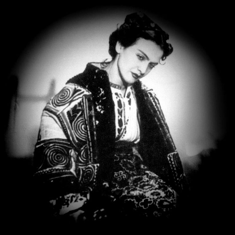 Maria Tanase in Tracht Ende der 1930er