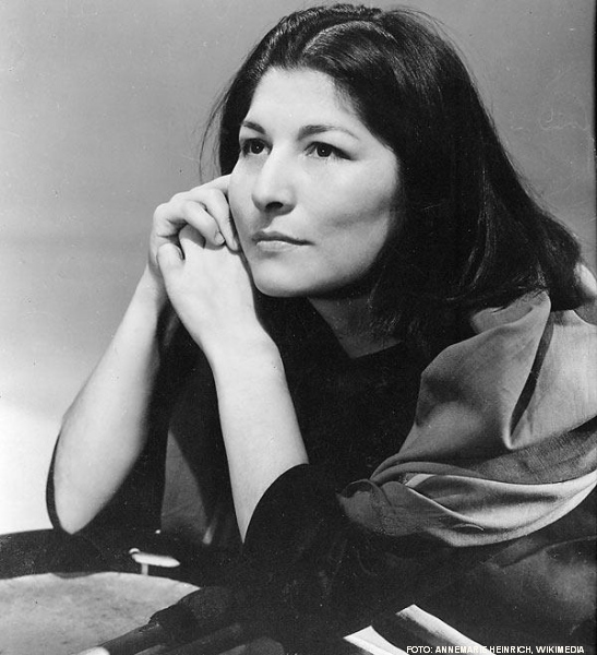 MERCEDES SOSA 1965 * FOTO: ANNEMARIE HEINRICH, WIKIMEDIA  