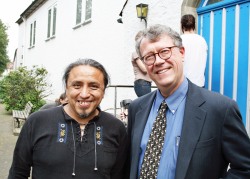 Prof. Dr. Raimund Vogels und Prof. Dr. Julio Mendívil * Foto: Isa Lange